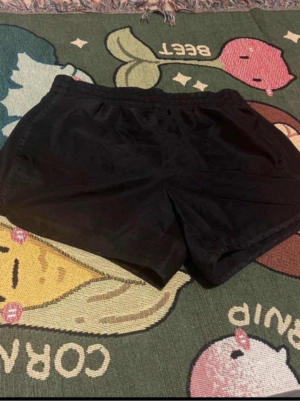 Danskin Black Athletic Pull-On Shorts